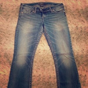 Silver Tuesday boot cut jeans, size W30/L33